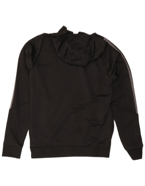 Мужской джемпер с капюшоном на молнии Adidas Aeroready XS, черный полиэстер