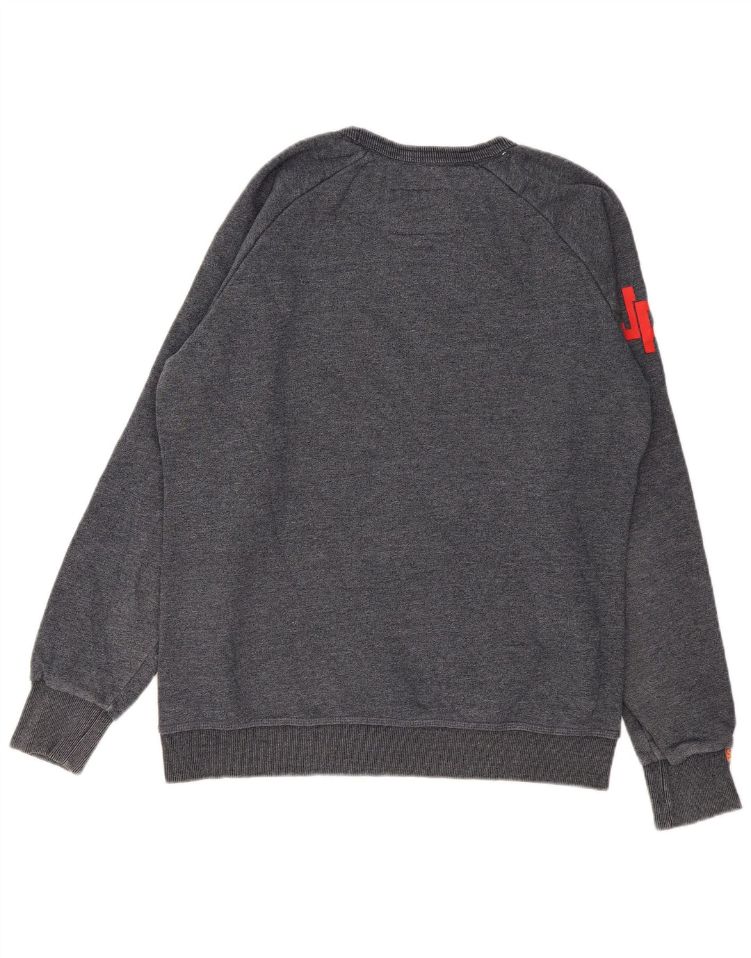 Мужской свитшот с рисунком Superdry 2XL, темно-синий, хлопок