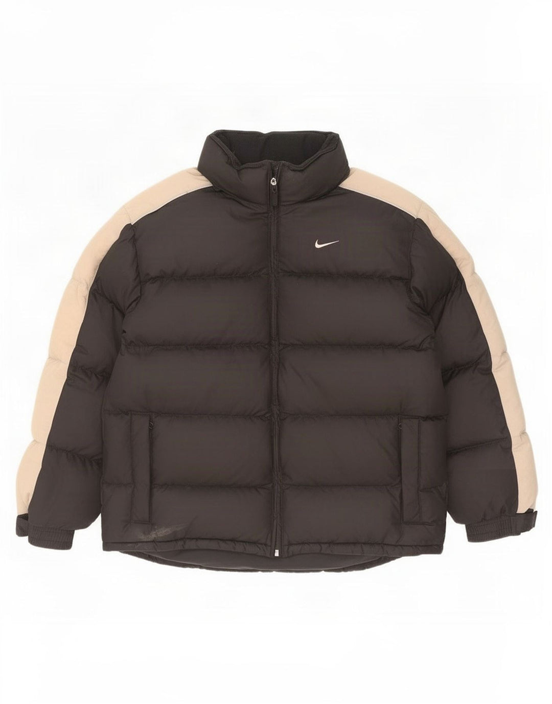 Утепленная куртка Nike для мальчиков 13–14 лет XL, черный полиэстер с цветными блоками