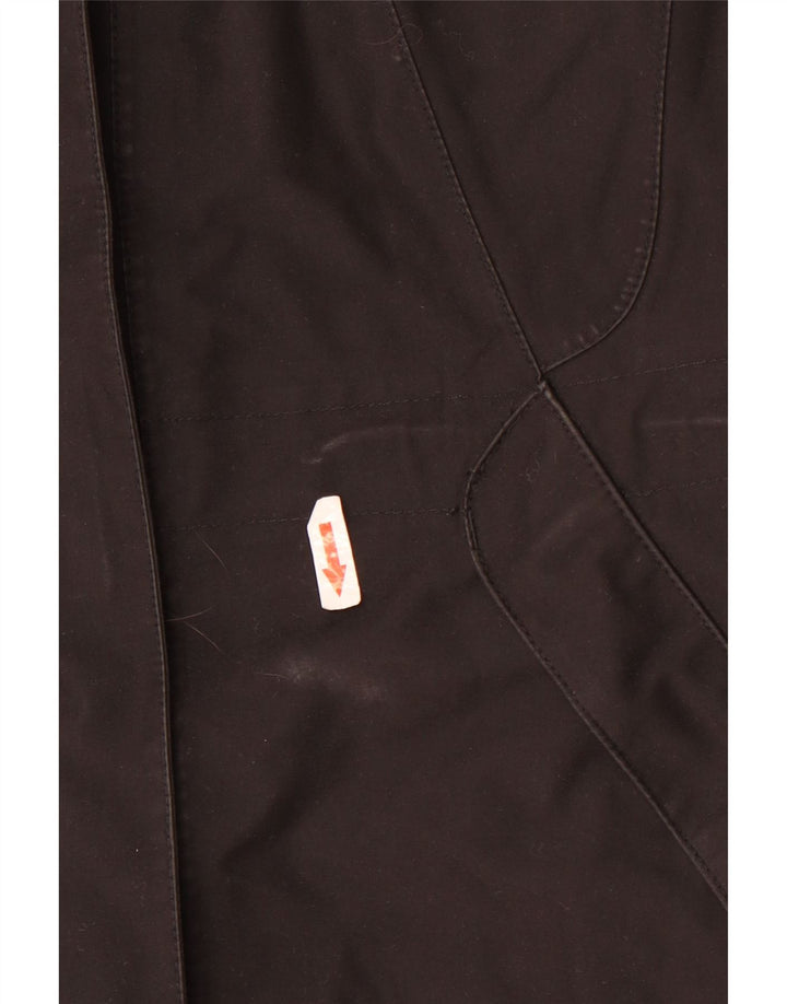 Женская ветровка с капюшоном Jack Wolfskin UK 16, большой черный полиэстер