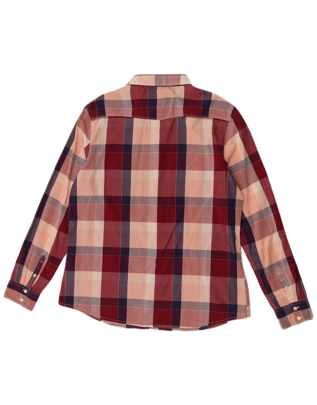 Женская рубашка стандартного кроя Wrangler UK 18 XL, хлопок в разноцветную клетку