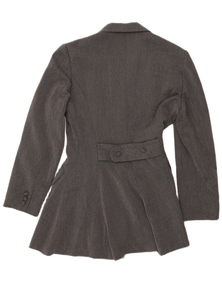 SPORTSTAFF Женский удлиненный пиджак на 4 пуговицах IT 44 Средний серый