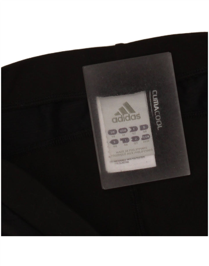 Женские спортивные шорты Adidas Climacool UK 14, средний черный, полиэстер