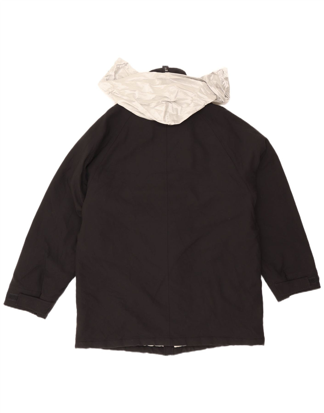 Мужская ветровка Allegri с капюшоном UK 40, большая, черная, с цветными блоками