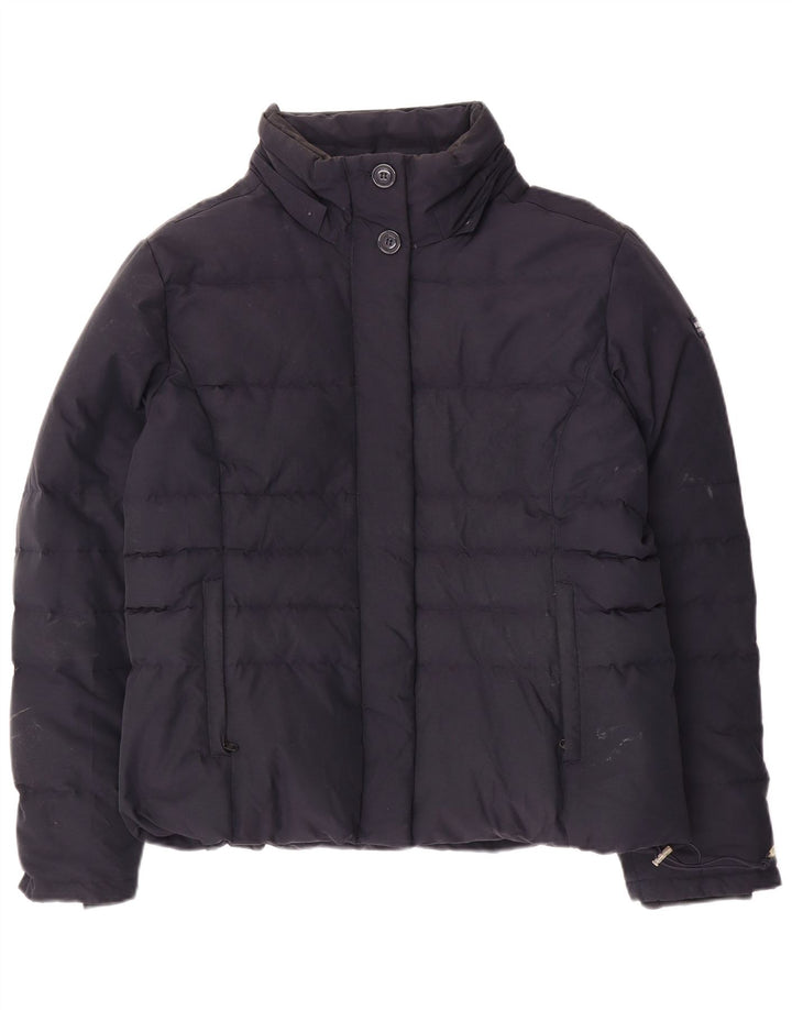 Женская стеганая куртка Woolrich UK 20 2XL Темно-синий хлопок