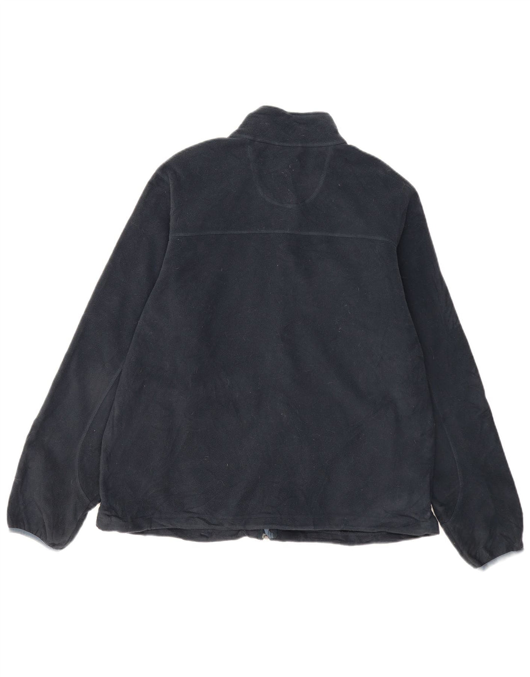 Мужская флисовая куртка L.L.Bean UK 40, большая темно-синяя, полиэстер