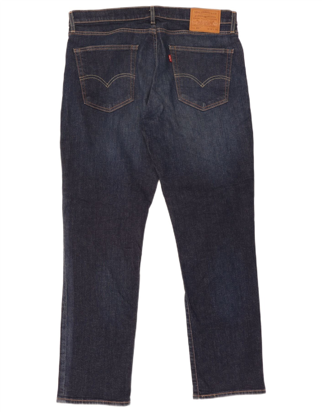Мужские джинсы Levi's 511 Slim W36 L30 Темно-синие, хлопок