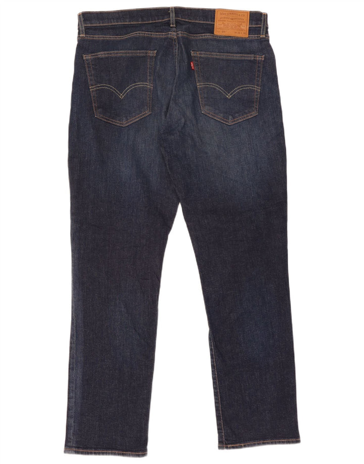 Мужские джинсы Levi's 511 Slim W36 L30 Темно-синие, хлопок