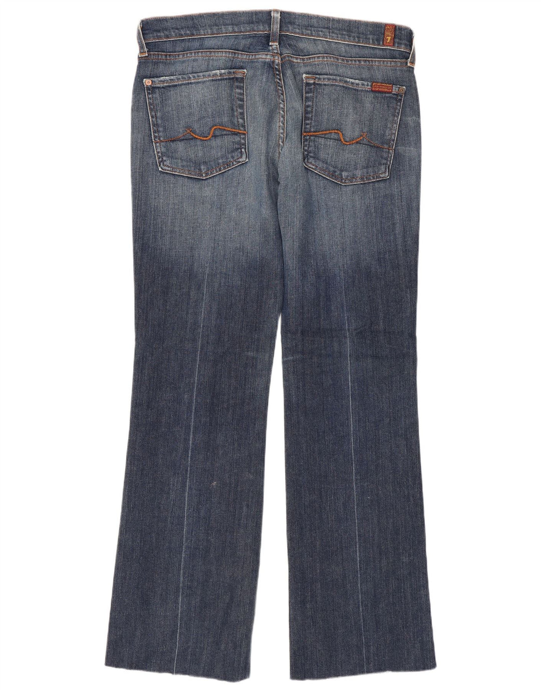 Женские джинсы Bootcut 7 For All Mankind W31 L30, синий хлопок