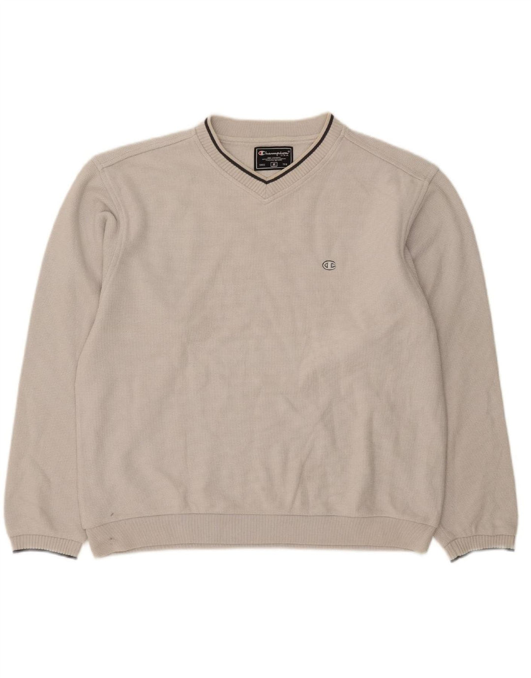CHAMPION Mens Sweatshirt Jumper Medium Grey Cotton