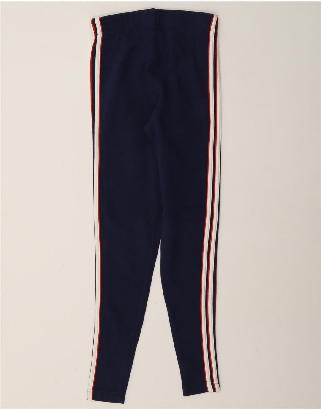 Женские леггинсы Adidas UK 12, средний темно-синий, хлопок