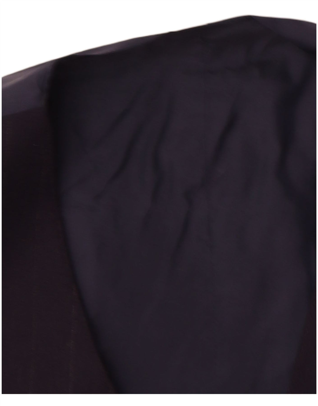 Винтажный мужской жилет маленький темно-синий в полоску