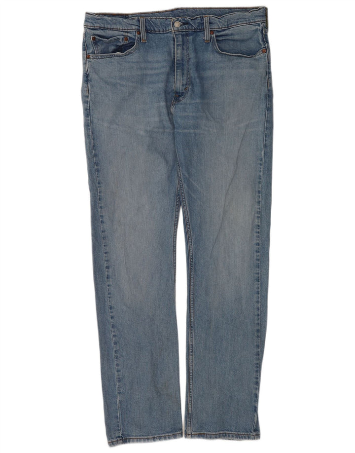 Мужские прямые джинсы Levi's 516 W36 L34 синие, хлопок