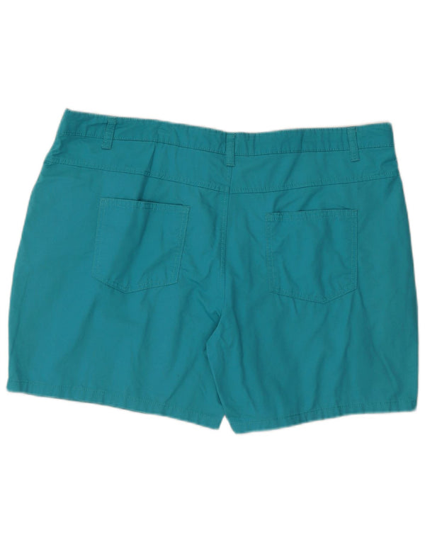 Женские шорты чинос Mountain Warehouse стандартного размера, Великобритания, 18 XL, W38, синий хлопок