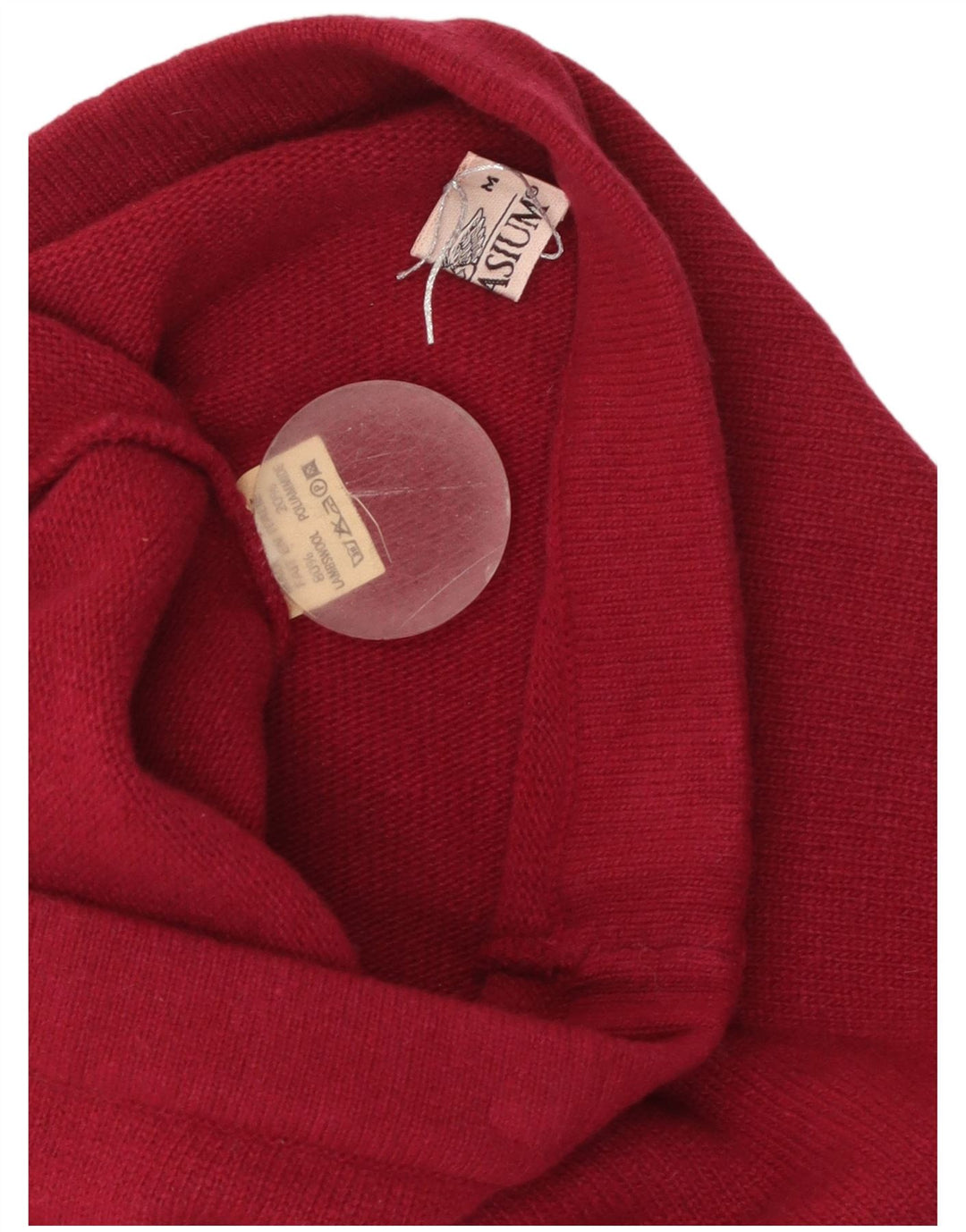 GYMNASIUM Женская трикотажная юбка-карандаш среднего размера W26 Красная овечья шерсть