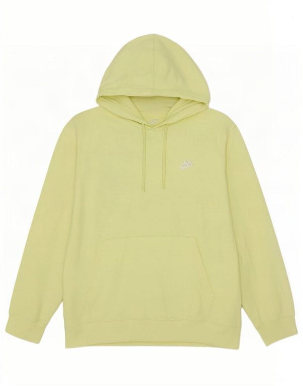 Мужской джемпер с капюшоном Adidas 2XL, желтый хлопок