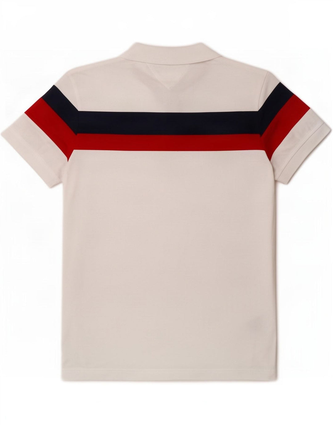 Мужская рубашка поло Tommy Hilfiger стандартного кроя, средний белый цвет, хлопок