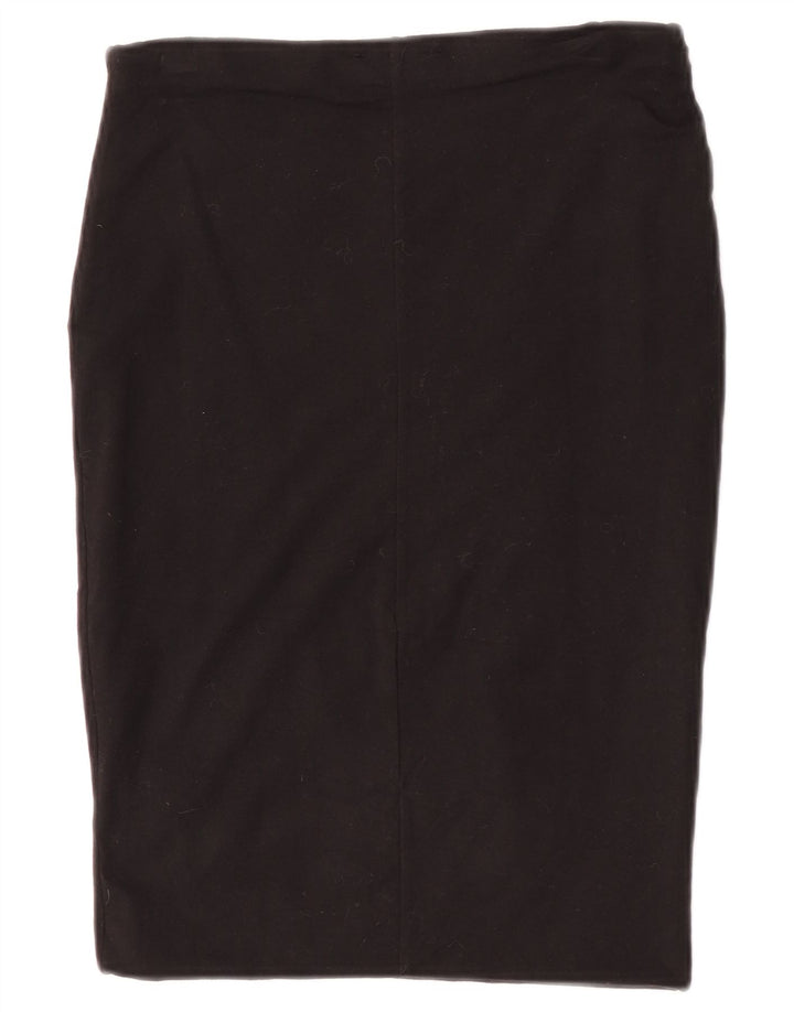 Женская юбка-карандаш Zara Medium W28, черный хлопок