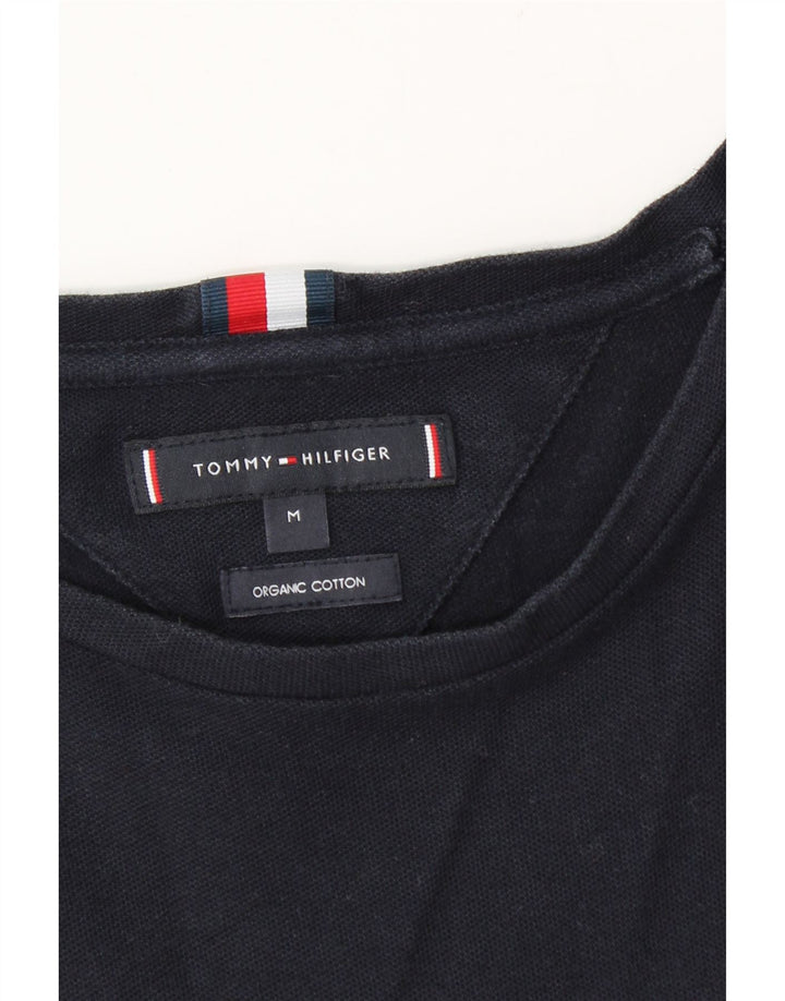 Мужская футболка Tommy Hilfiger, средний темно-синий хлопок