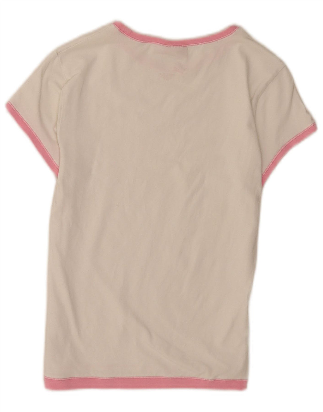Женская футболка с рисунком Puma Top UK 14, средний белый хлопок, белый цвет
