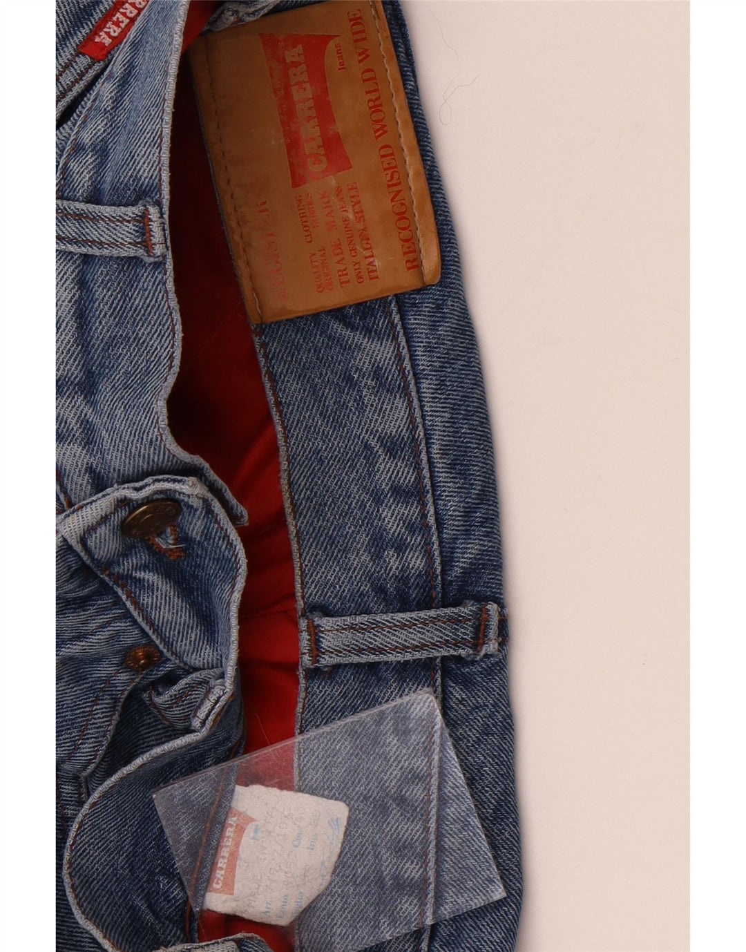 Мужские прямые джинсы Carrera IT 46 Small W30 L33 Синие