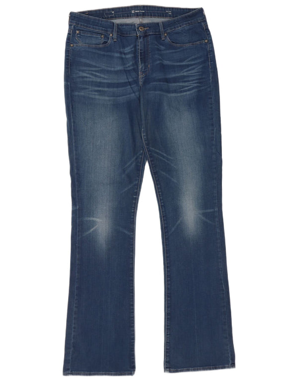 Женские джинсы Levi's Demi Curve со средней посадкой W32 L34, синие хлопковые