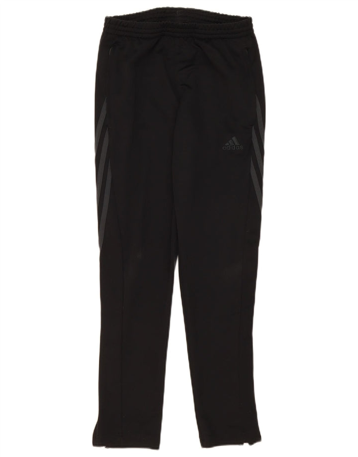 Спортивные брюки Adidas Climalite для мальчиков 11-12 лет, черный полиэстер