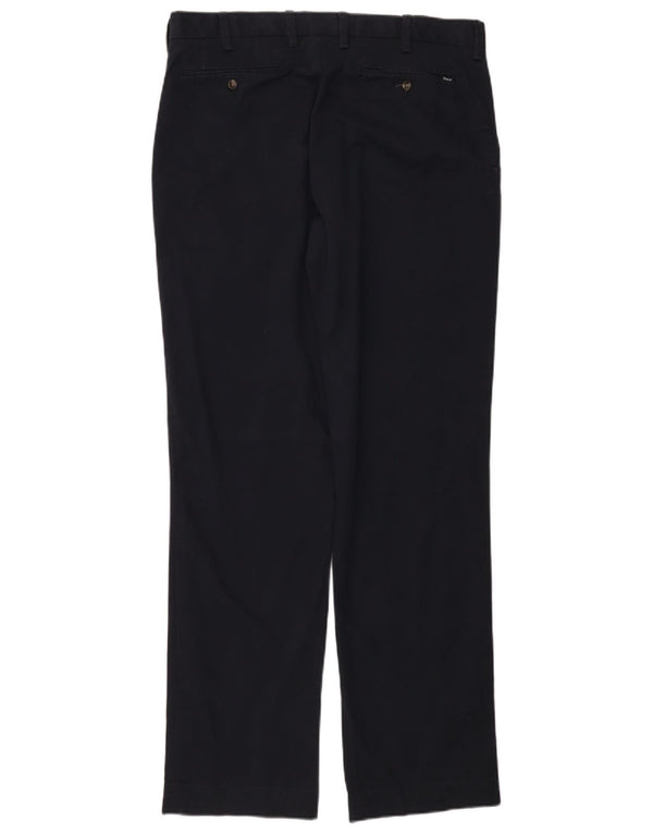 POLO RALPH LAUREN Мужские прямые брюки чинос W34 L34 Темно-синие