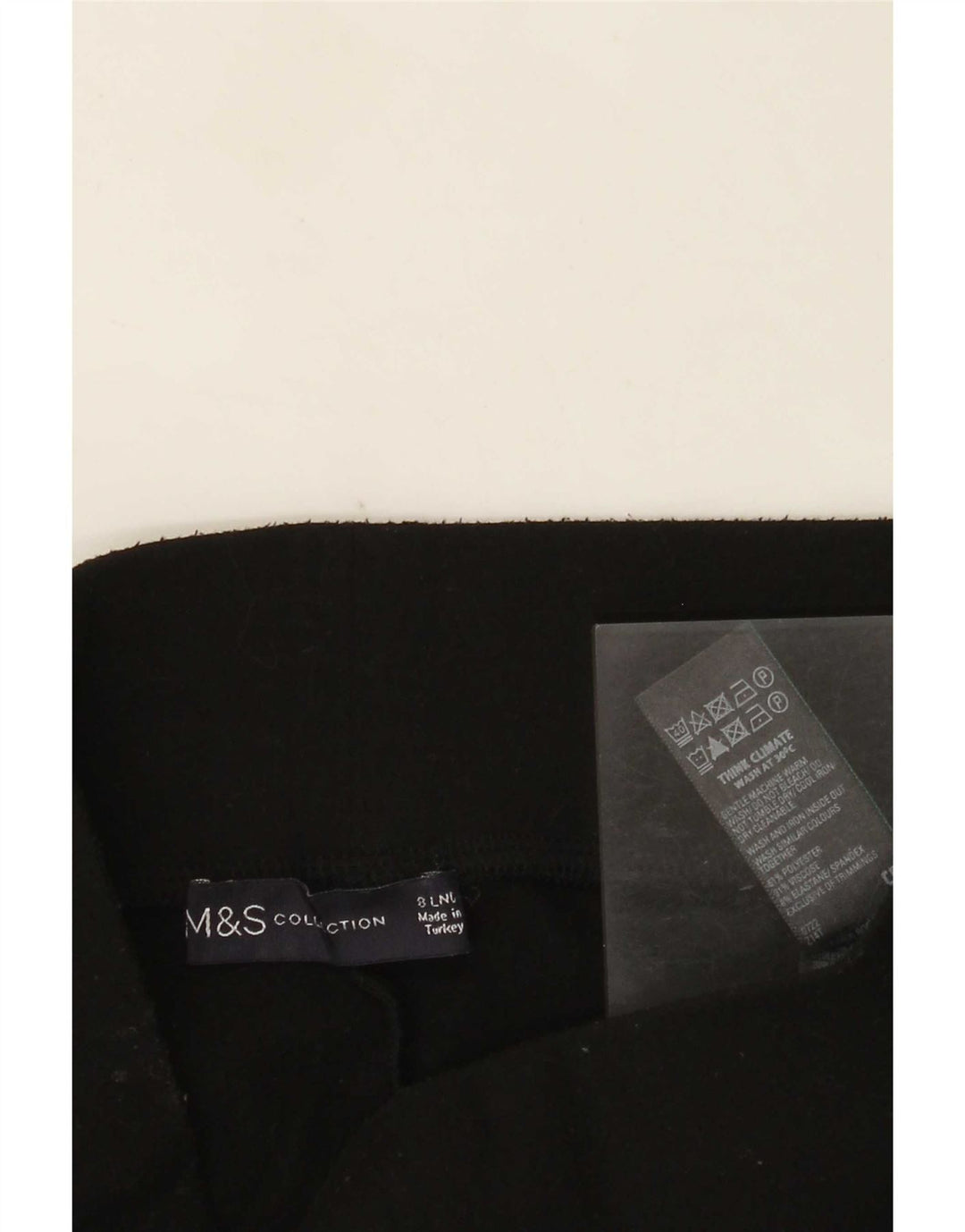Женские леггинсы Marks & Spencer UK 8, черные, полиэстер