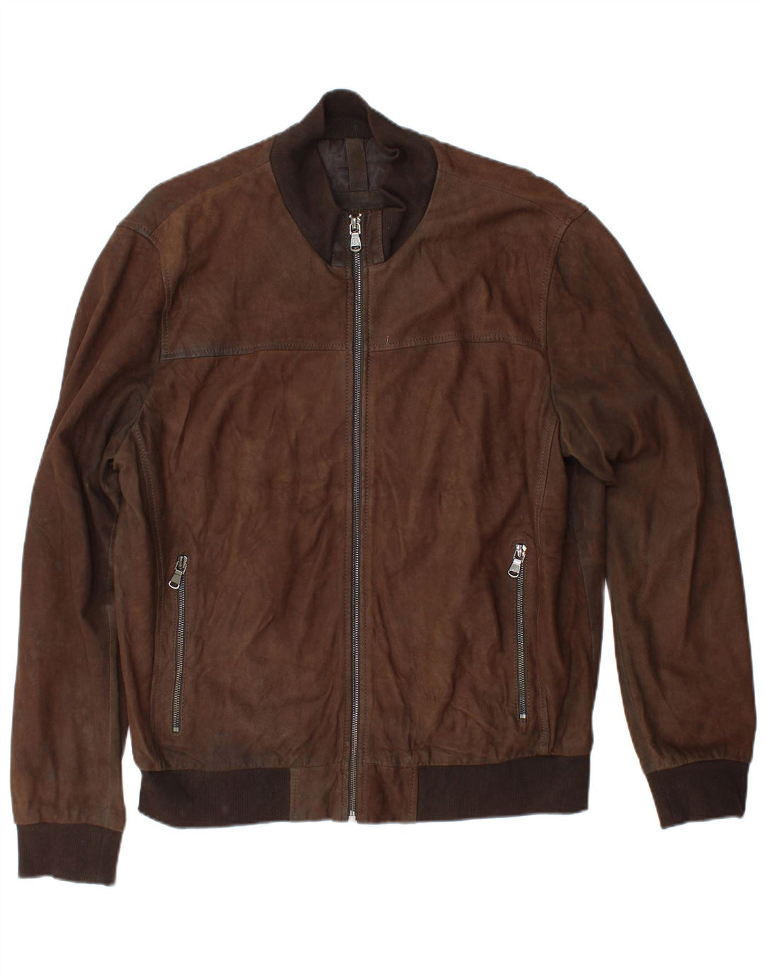 CONBIPEL Мужская кожаная куртка IT 56 2XL Коричневая кожа