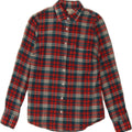 J. CREW Womens Shirt UK 10 Small Red Check Cotton Vintage J. Crew and Second-Hand J. Crew from Messina Hembry 