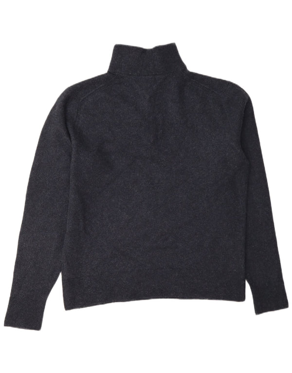Мужской свитер Tommy Hilfiger с воротником на молнии 2XL, темно-синий, шерсть