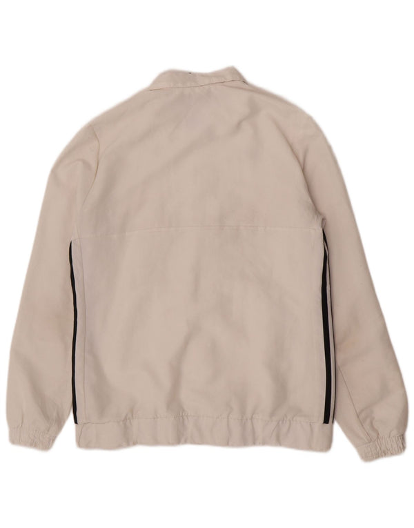 Женская спортивная куртка Adidas Regular Fit UK 12/14, средний белый спортивный костюм