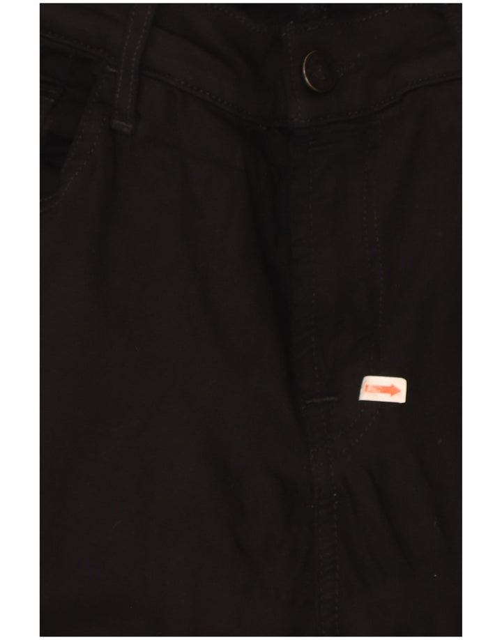 Мужские узкие джинсы 7 For All Mankind W33 L33, черные модальные