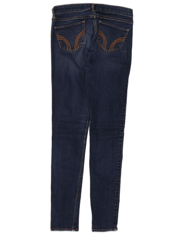 Женские джинсы скинни Hollister США 1 XS W25 L29 Синий хлопок