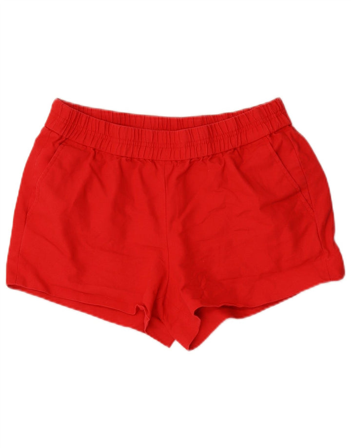 Женские спортивные шорты J. Crew US 6 Medium W28 Красные хлопковые
