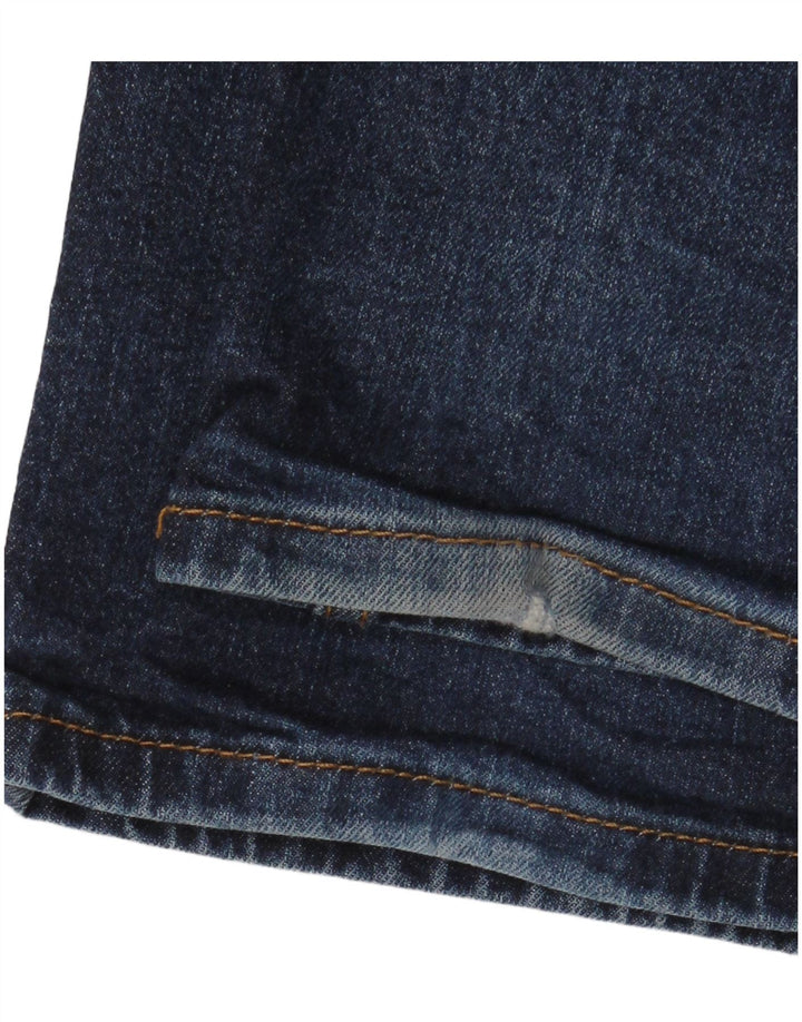 Мужские прямые джинсы LEVI'S 514 W38 L34 синие, хлопок