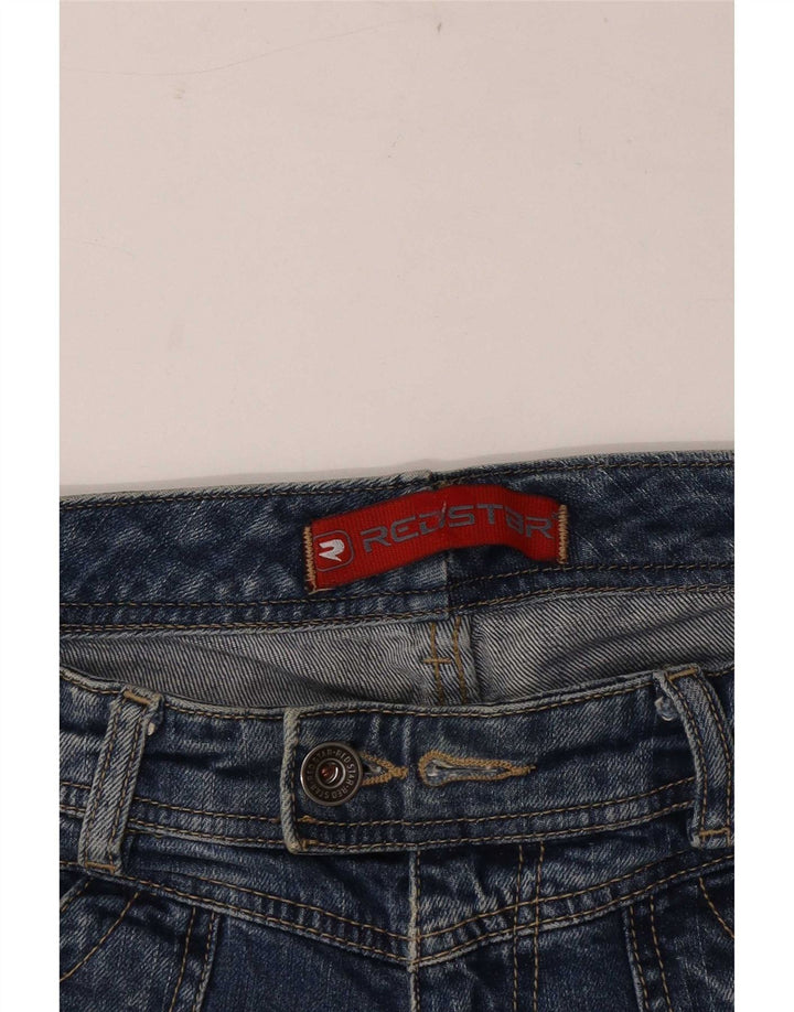 Винтажные женские джинсы Bootcut W28 L31 Темно-синие