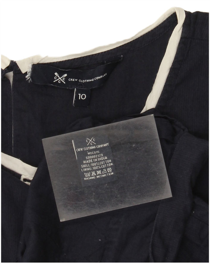 Женский жилет J. Crew Top UK 10, маленький, темно-синий, хлопок