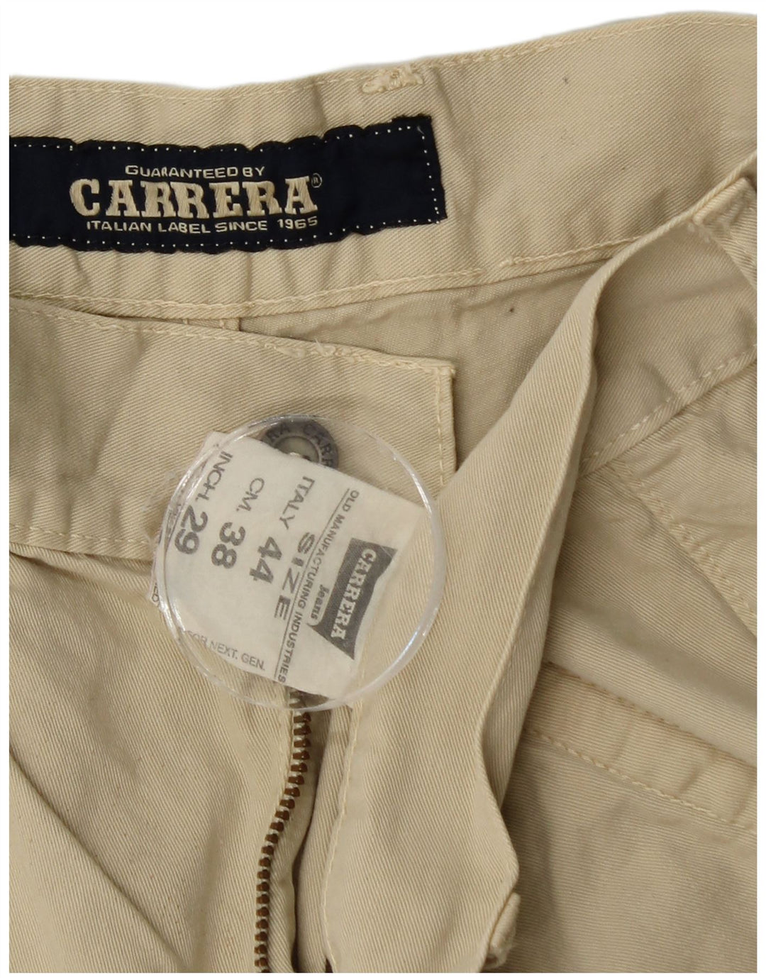 Мужские шорты карго Carrera IT 44 XS W29 Бежевые, хлопок