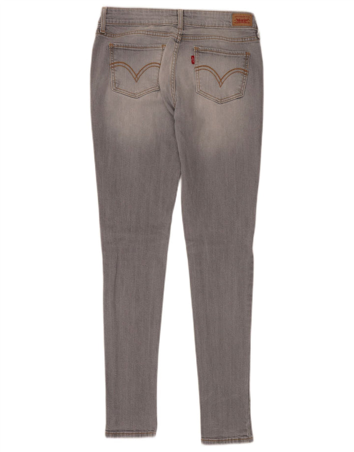 Женские леггинсы скинни LEVI'S 535 W30 L32 Серый хлопок