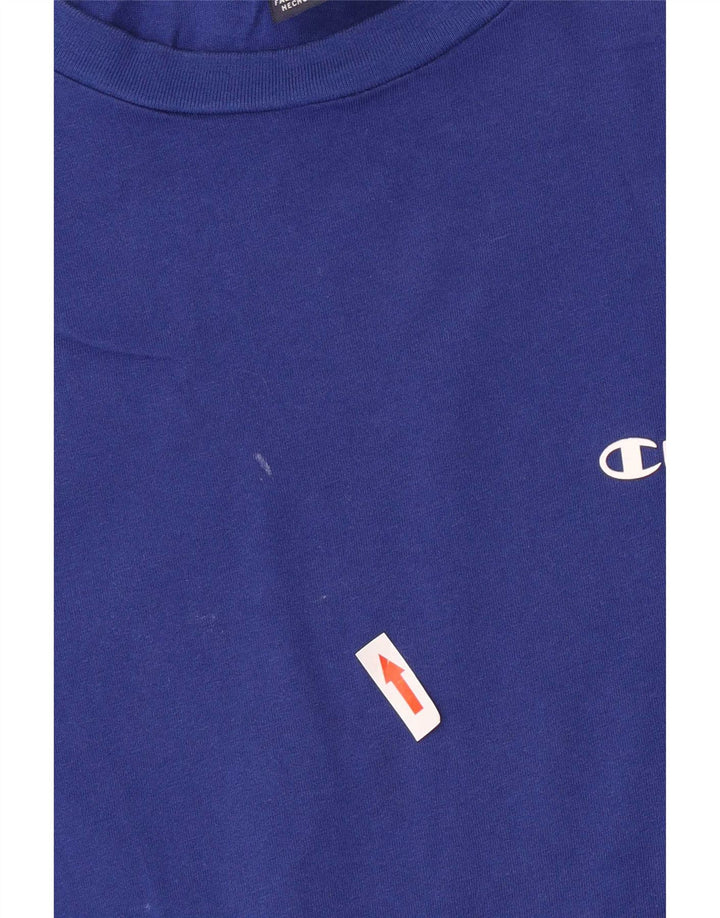 Мужская футболка Champion Top XL, синяя, хлопок