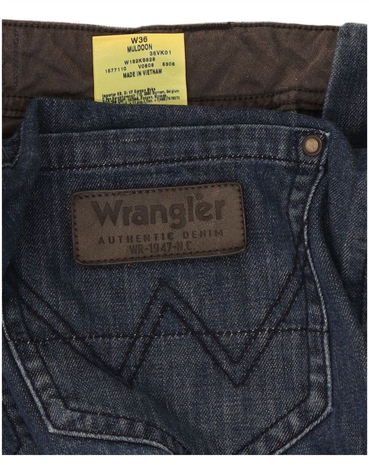 Мужские джинсовые шорты карго Wrangler W36, большие синие, хлопок