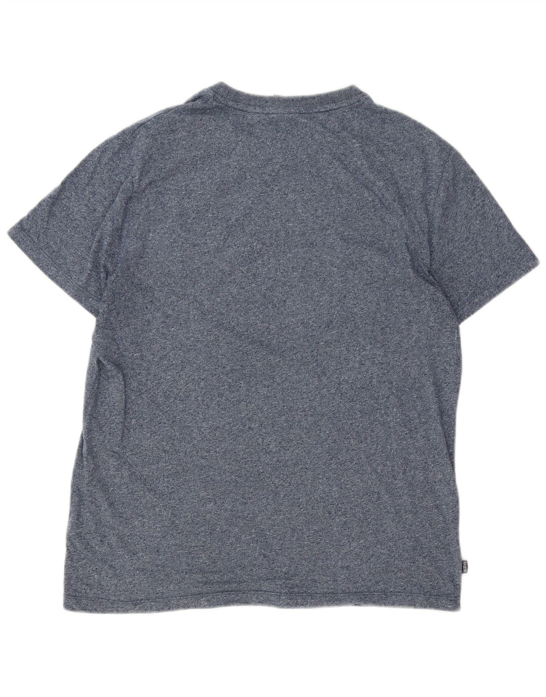 SUPERDRY Мужская футболка Top XL Темно-синяя крапинка из хлопка