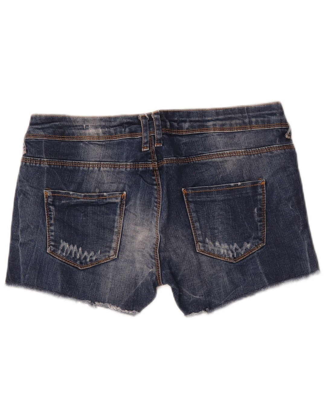 Женские джинсовые шорты Zara EU 38, маленькие W28, синие