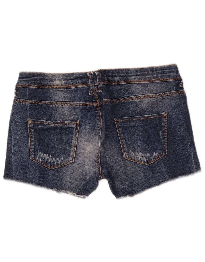 Женские джинсовые шорты Zara EU 38, маленькие W28, синие