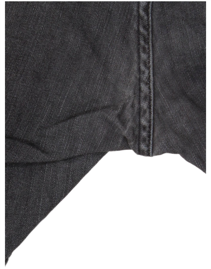 Мужские зауженные джинсы Levi's 502 W40 L32, черный хлопок