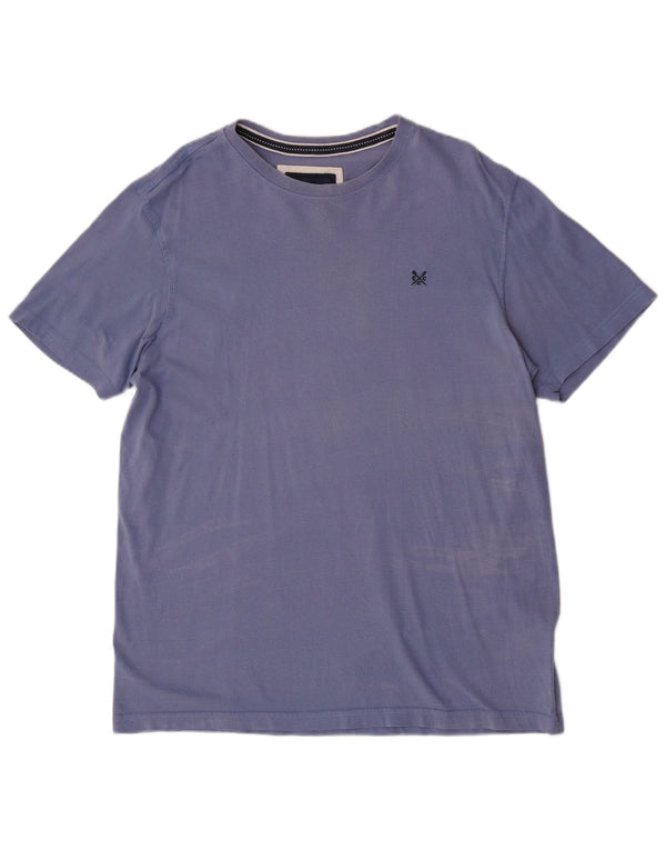 Crew Clothing Мужская футболка Top XL Синий Хлопок