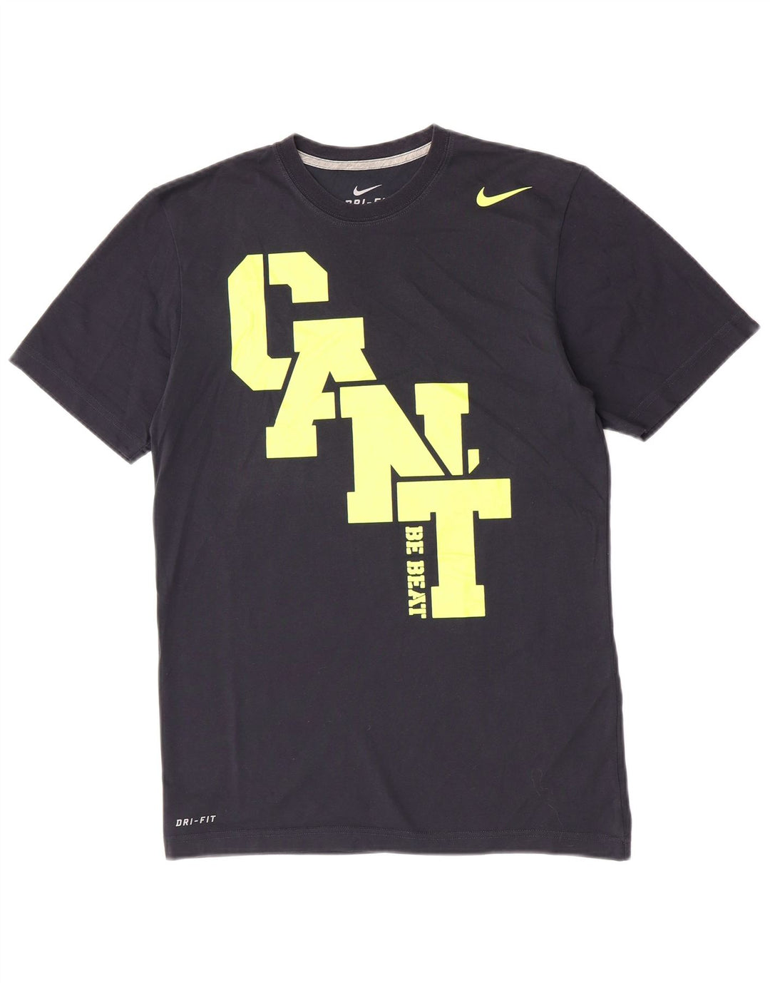 Мужская футболка с графическим принтом Nike Dri Fit, маленький темно-синий