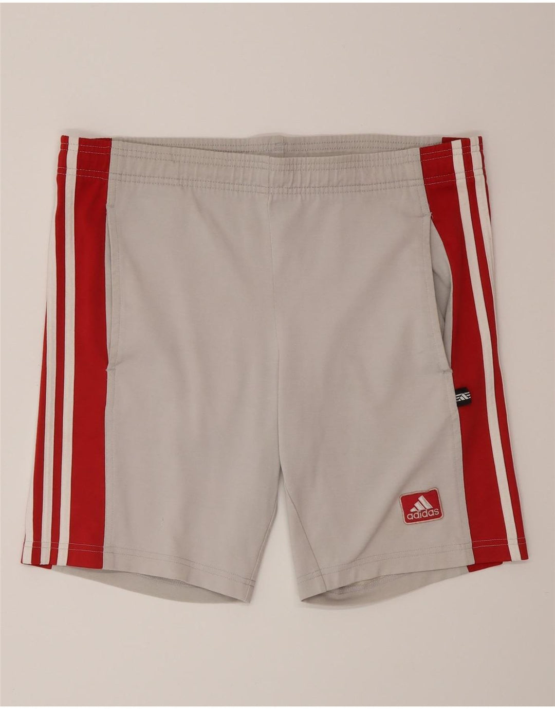 Мужские спортивные шорты Adidas, маленькие серые, хлопок